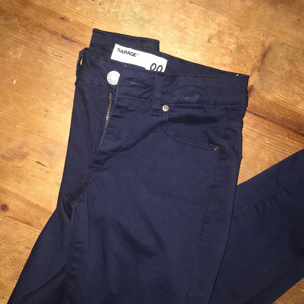 GARAGE High Waist Navy Blue 00